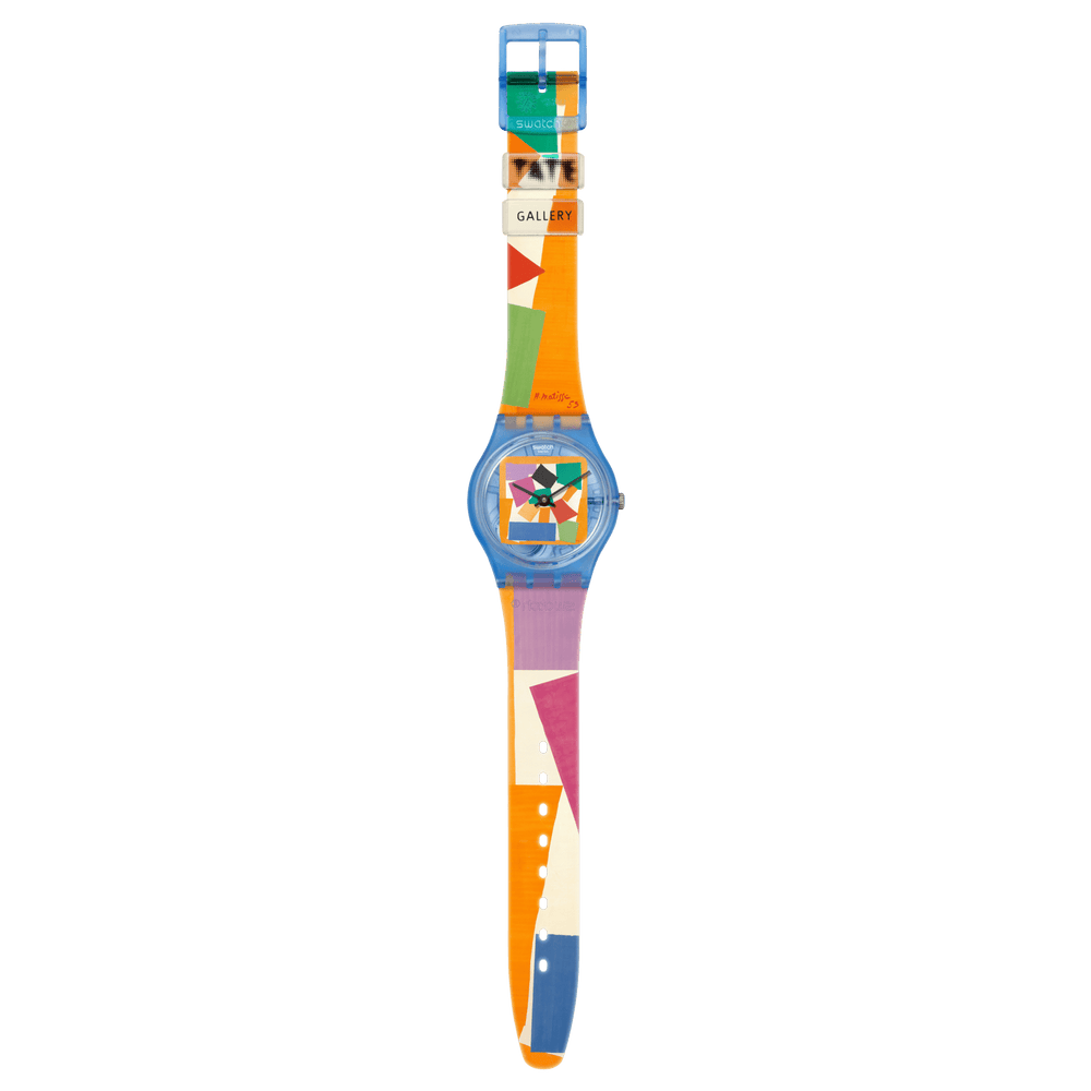 Swatch orologio MATISSE'S SNAIL Special Edition TATE GALLERY Originals Gent 34mm SO28Z127 - Capodagli 1937