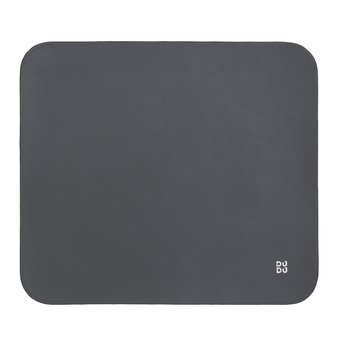 DUDU Tappetino per Mouse Morbido in Pelle, Sottile, di Design, 25x22 cm, Antiscivolo, Mouse Pad da Scrivania, Colorato