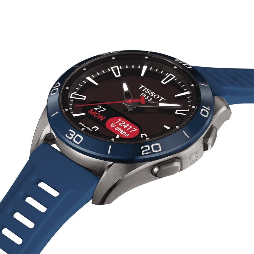Tissot orologio T-Touch Connect Sport 43,75mm blu quarzo titanio T153.420.47.051.01 - Capodagli 1937