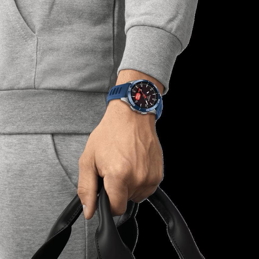 Tissot orologio T-Touch Connect Sport 43,75mm blu quarzo titanio T153.420.47.051.01 - Capodagli 1937