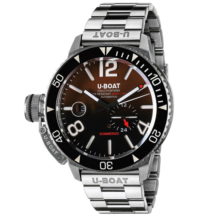 U-BOAT orologio Sommerso Ceramic Bordeaux/MT 46mm bordeaux automatico acciaio 9521/MT - Capodagli 1937