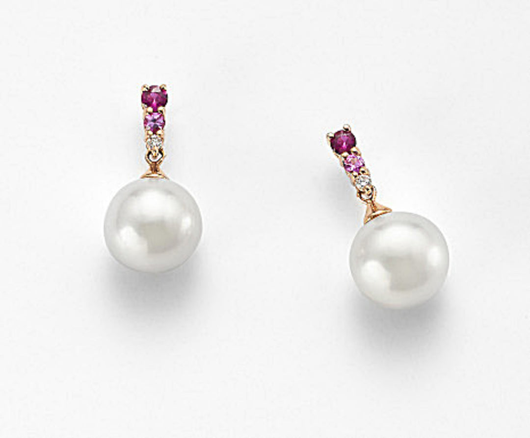 Nihama or 18k fw 9/9,5 diam. ct.0,03 zaff.rosa ct.0,09 ru bini ct.0,17 NO1349O3FABI090