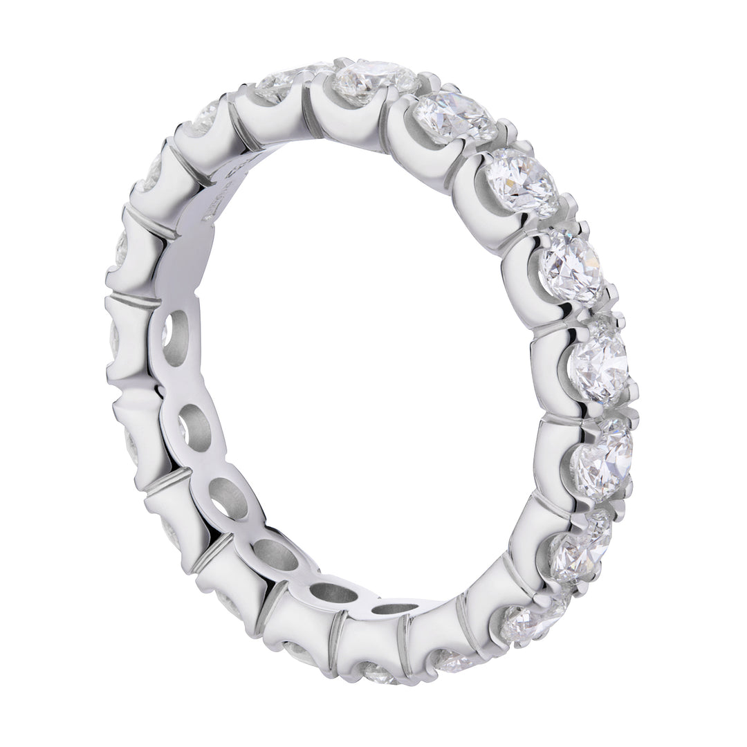 World Diamond Group anello girodito diam mm 2,10 mis 14 zaffiri pink AET011055ZP-14