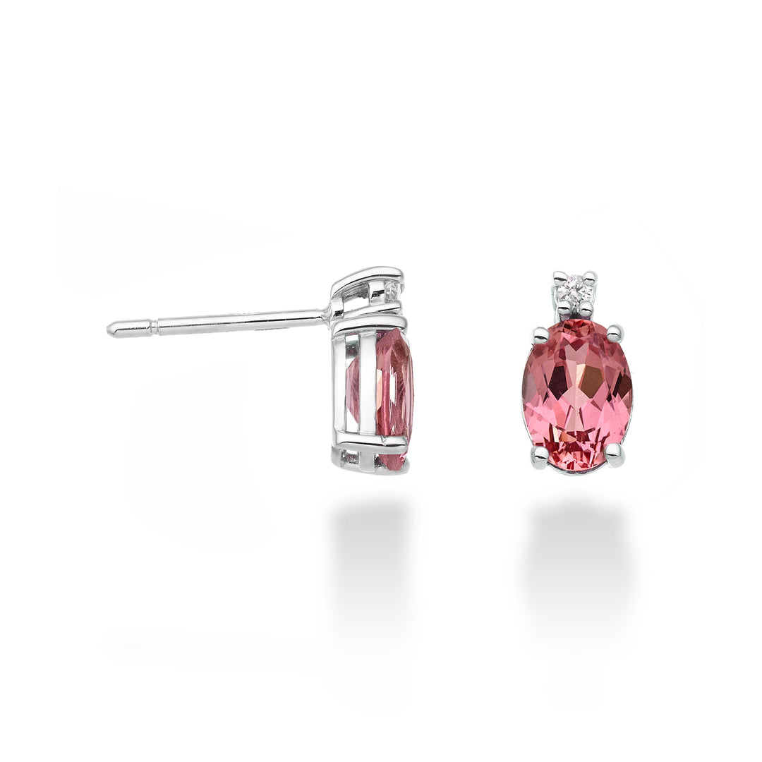 Mikiko or 18k zaffiro rosa ovale 7x5 ct.1,60 diam. ct.0,03 MO5024O4ZFRP