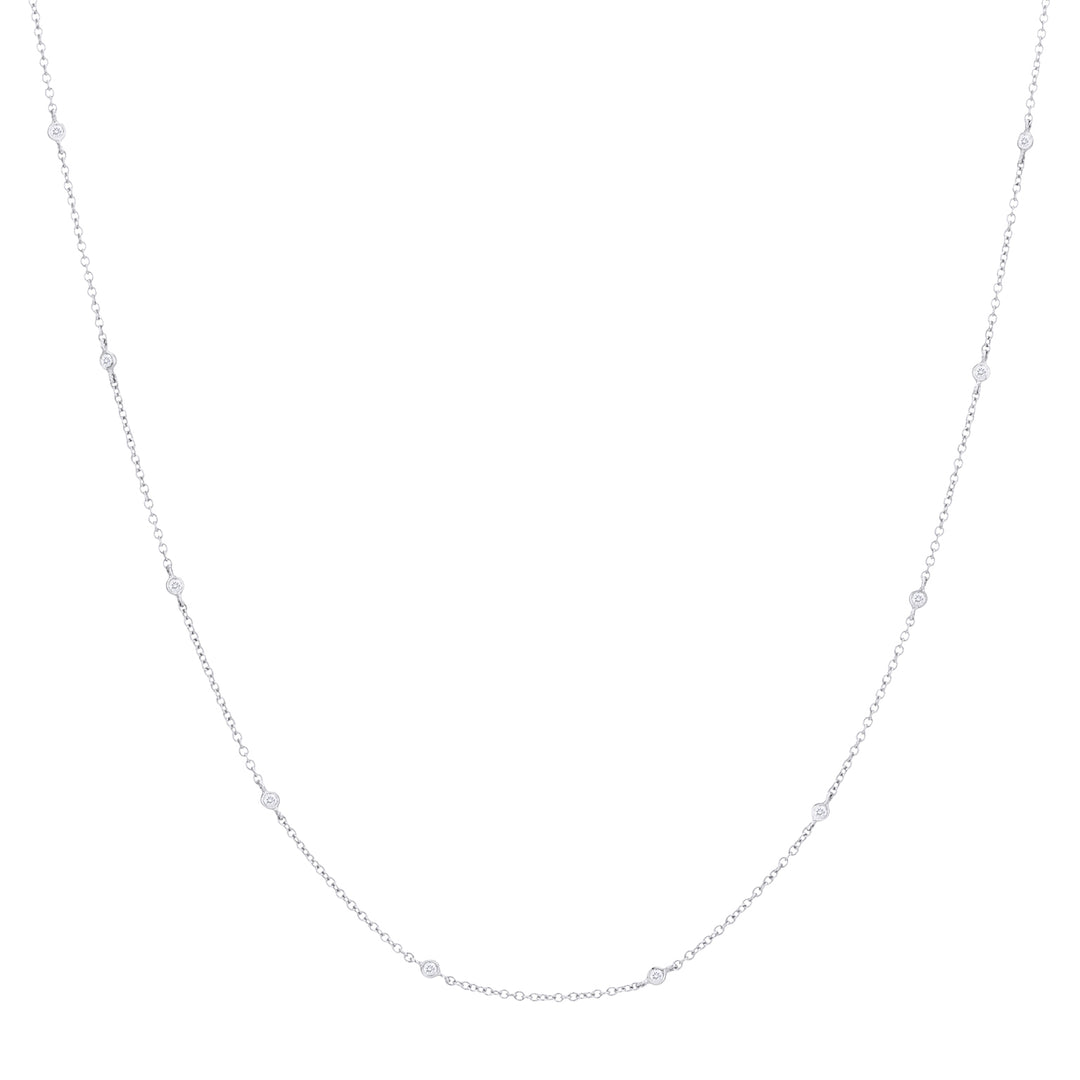 Golay girocollo tiffany 18 castoni da 3 mm 90 cm GTIF18DI3-20015110030