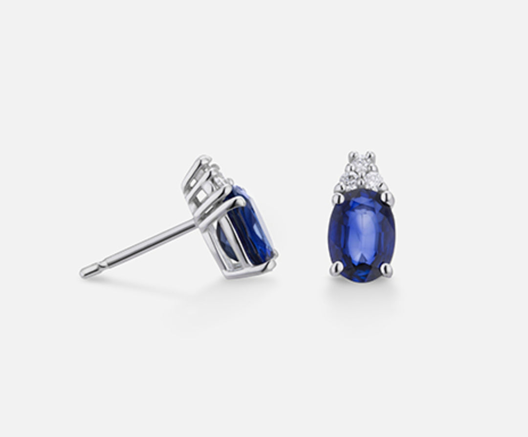 Mikiko or 18k zaffiro n. ovale 7x5 ct.2,10 dia ct.0,09 MO5034O4ZFN210