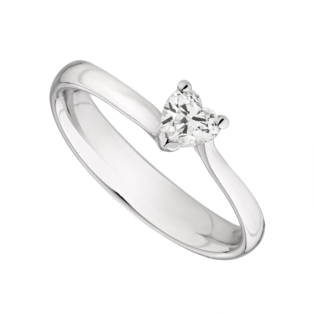 World Diamond Group anello solitario cuore valentino cent. 0,20 ASC002DI2-18347110025