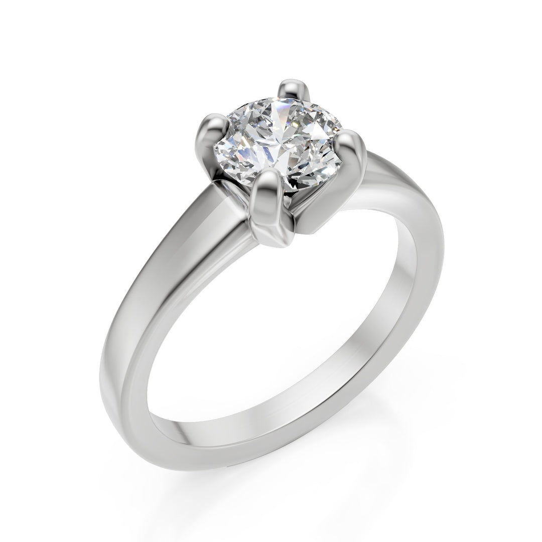 Golay anello solitario castone a *v* ASL589D-25027110059