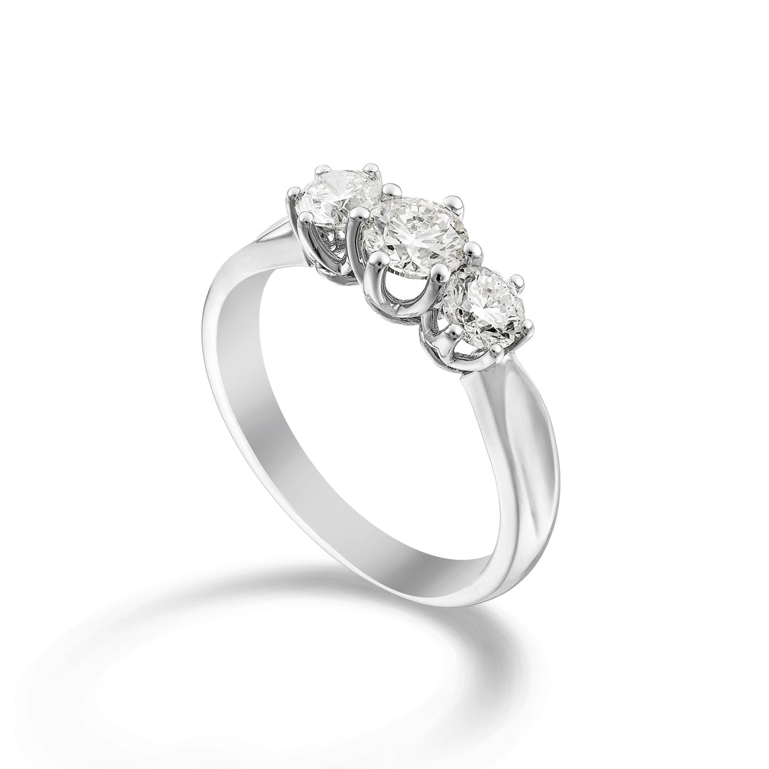 Golay anello trilogy scalare a 6 punte tot ct. 0,59 ATRS046DI60-23013110031