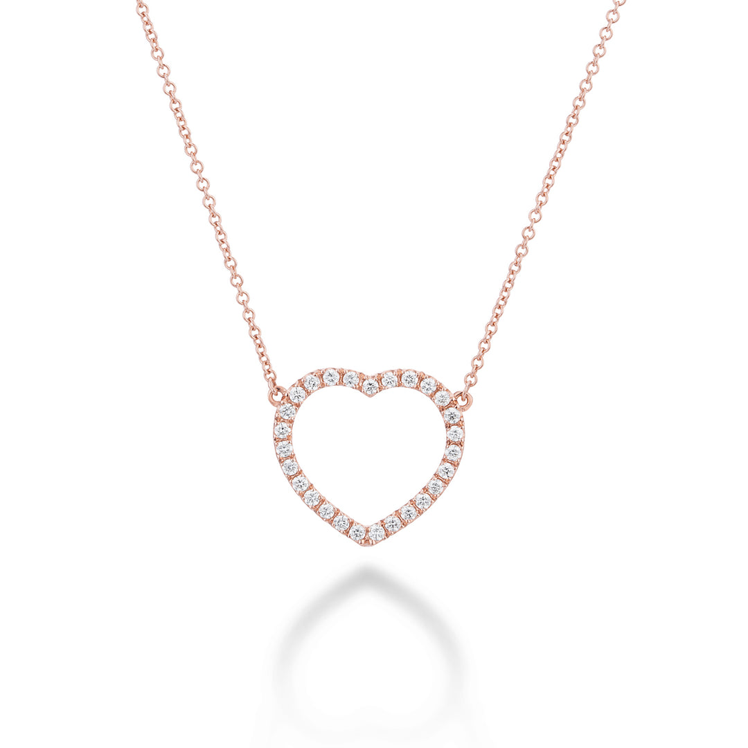 Golay girocollo amami con cuore grande GFCU001DI-22074110033