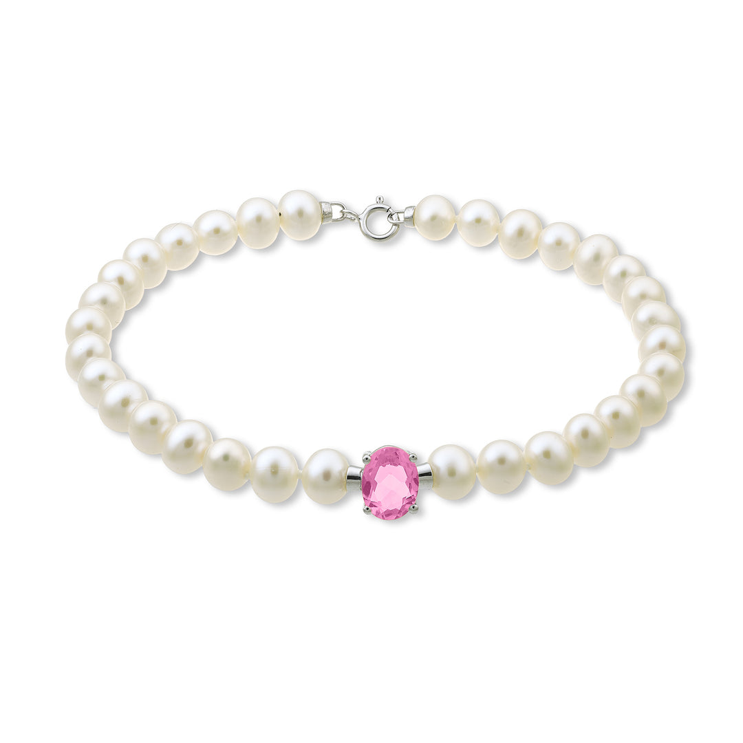 Nihama br 18k fw 5-5,5 topazio pink ovale 6x8 ct.1,40 anellino a molla NB1017O4TPPK50