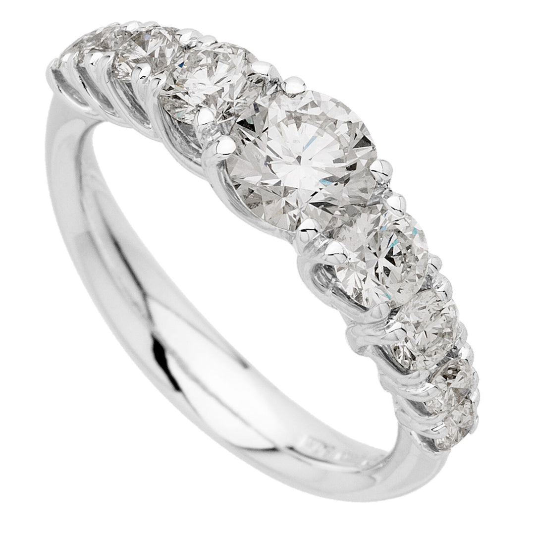 Golay anello grace riviera scalare 9 pietre ct. tot 1,00 ABTRE2214-22138110041