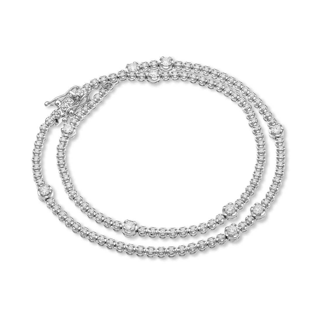 Golay bracciale tennis fantasia multip 2 giri 10 spot BTMPF002DI10DG-23137110060