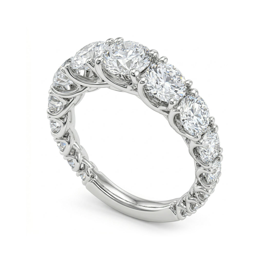 X-Diamond an 18kt lab g.d. grace scalare con barretta tot ct. 2,40 centr. 0,40 LXDABTRE1480BA