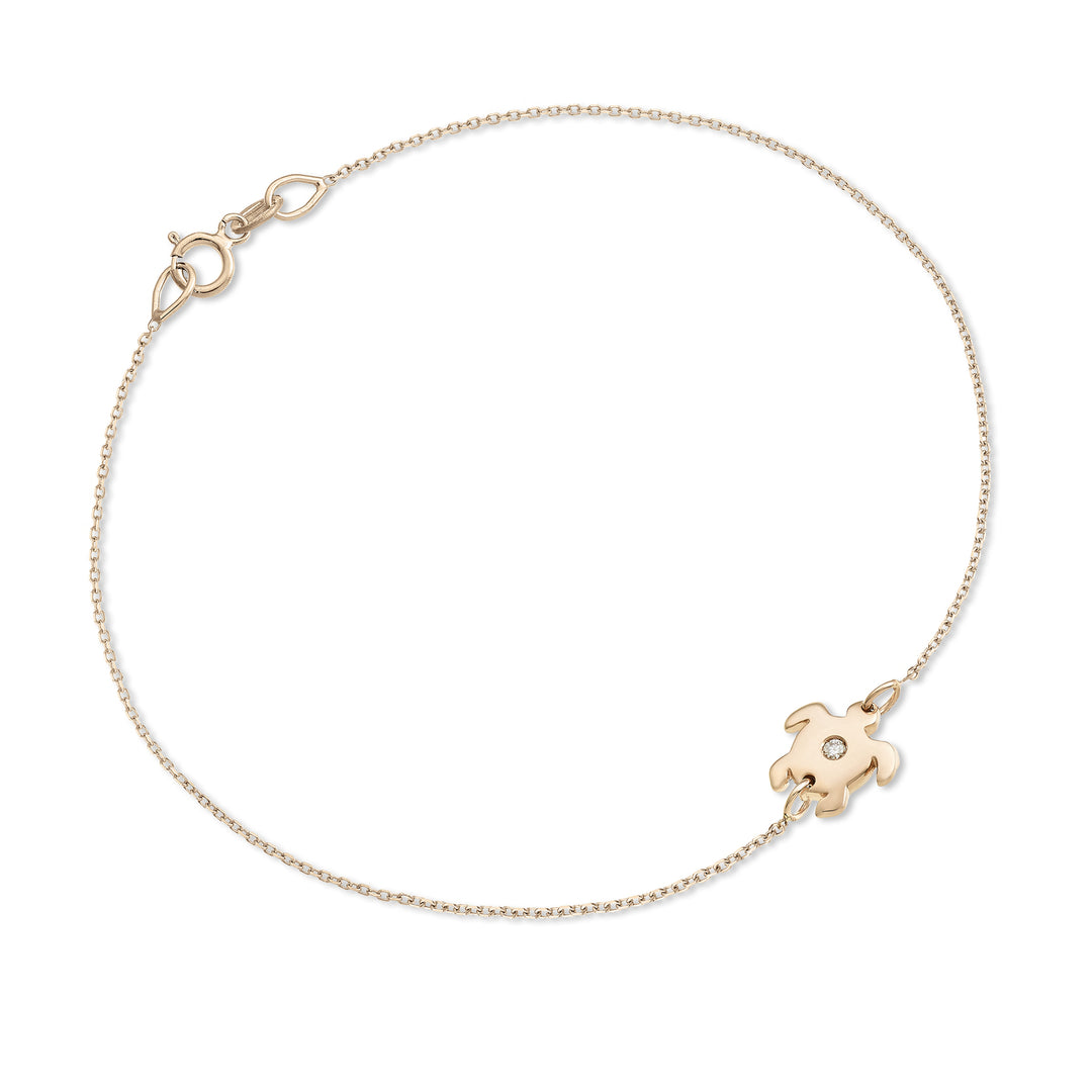 Mikiko br 18k tartaruga ct.0,01 oro rosa MB5043O3BR001