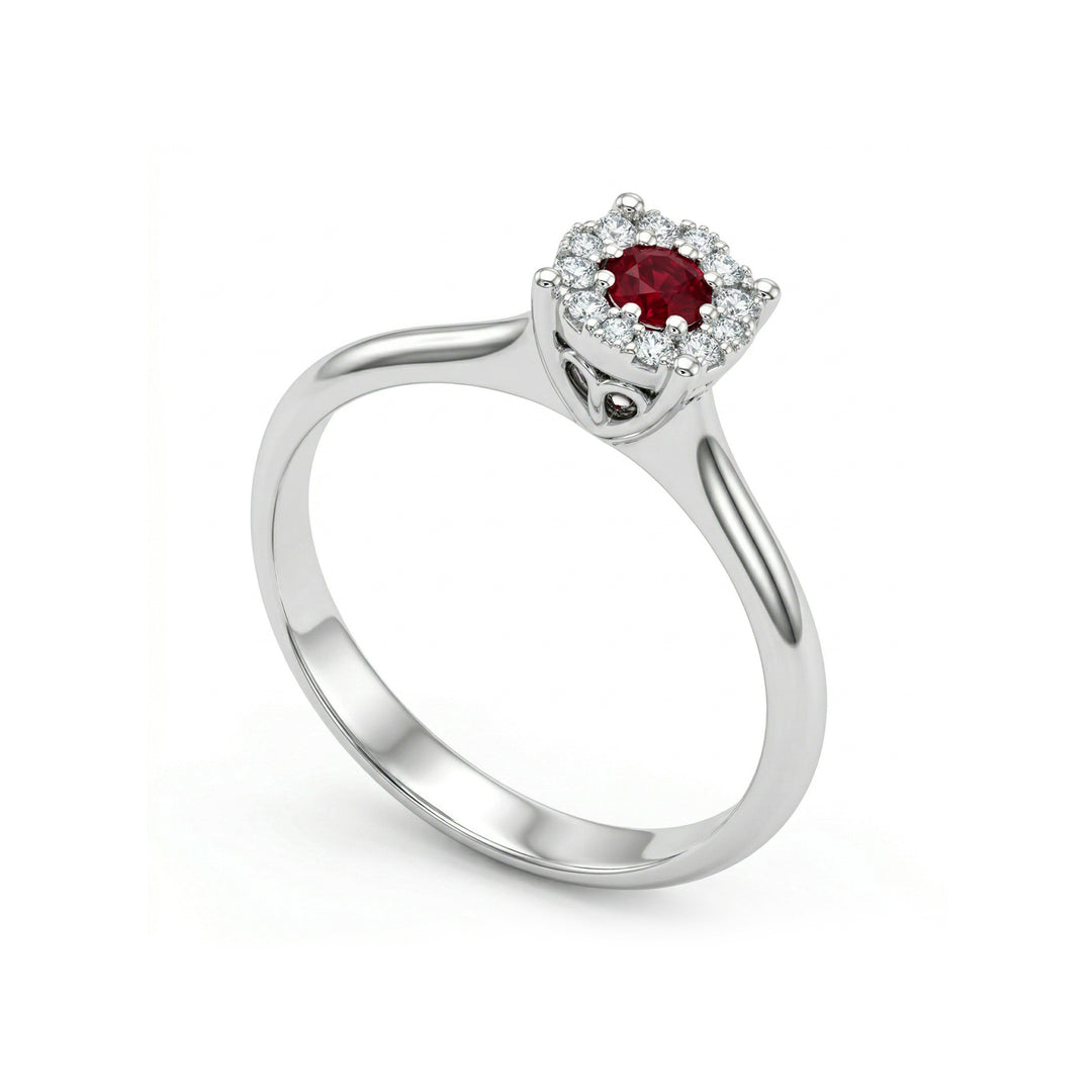 Mikiko an 18k rubino n. ct.0,14 diam. ct.0,10 MAGICE01DIRUO4