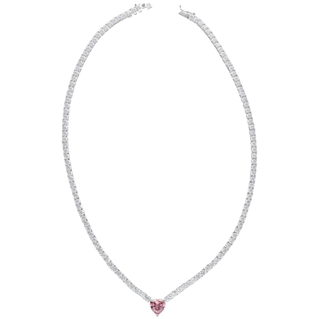 Mikiko cl ag925 gem swarovski bianchi e rosa MD7585A4ROSA000