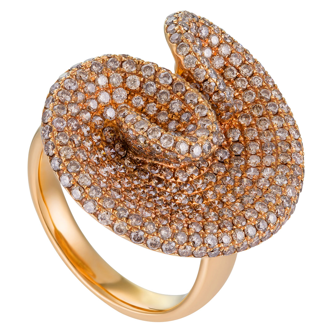 Golay anello pave oro rosa ARTRJ4478-15110110070