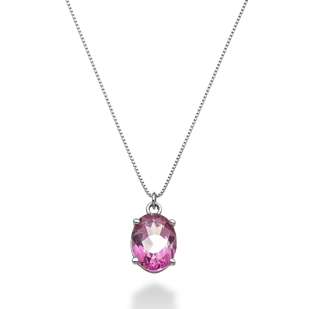 Nihama cl 18k topazio pink ovale 9x7 ct.2,10 ND5143O4TPPK