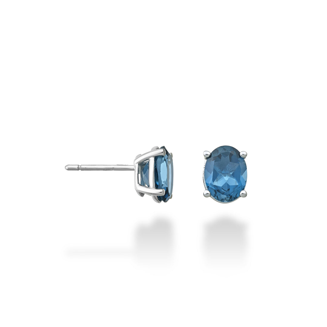 Mikiko or 18k topazio blu london ovale 8x6 ct.2,80 MO5122O4TPBL