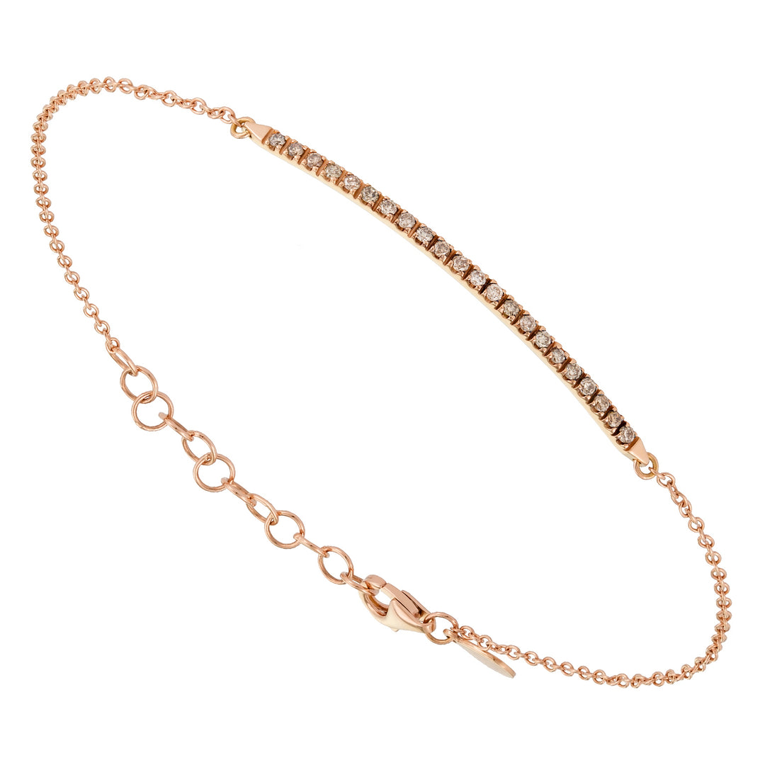 Golay bracciale con barretta in diamanti brown BGE002-1BW