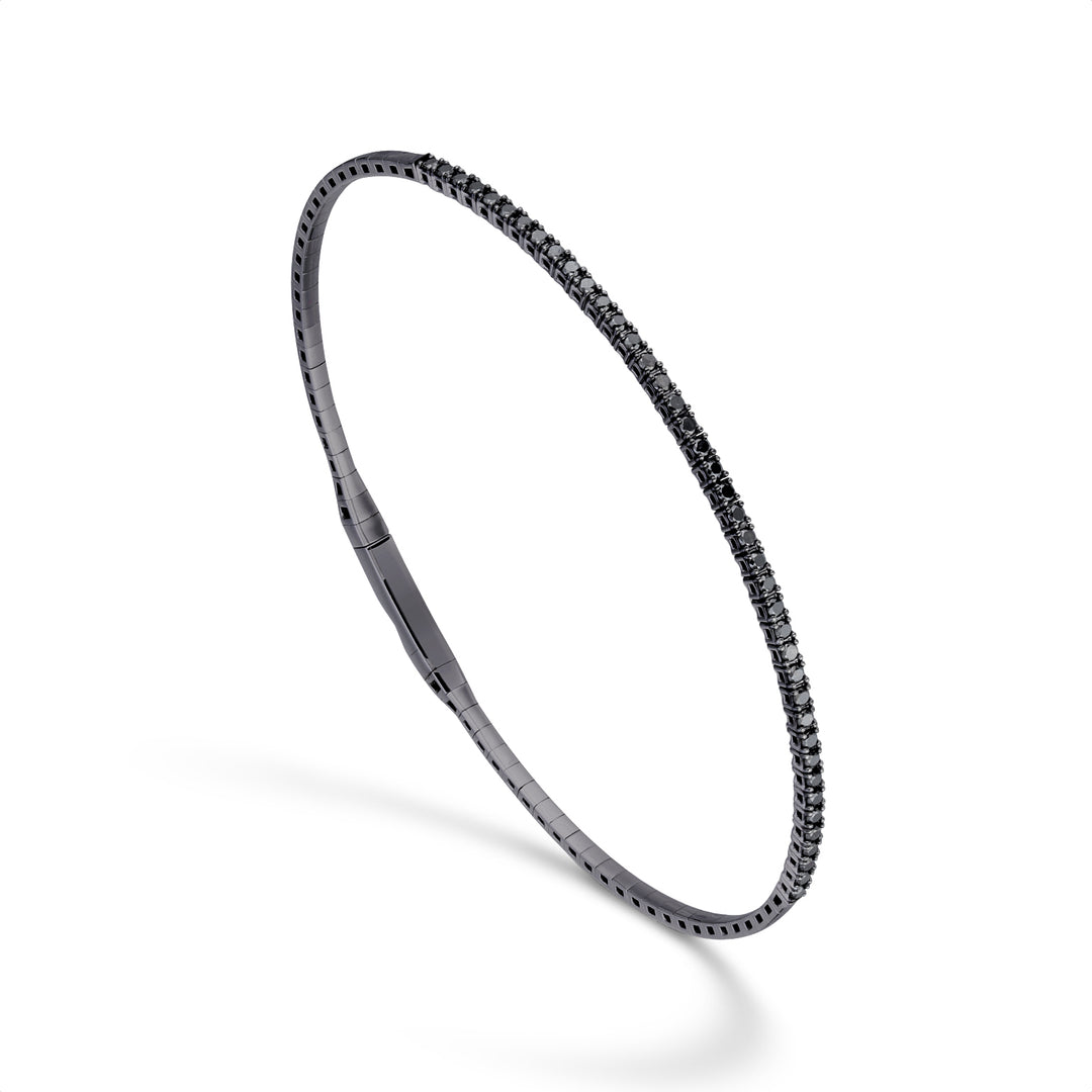 Golay br 18k tennis flex rutenio mezzo giro diam. black ct.0,90 20 cm GBFLEX001BKO6-20