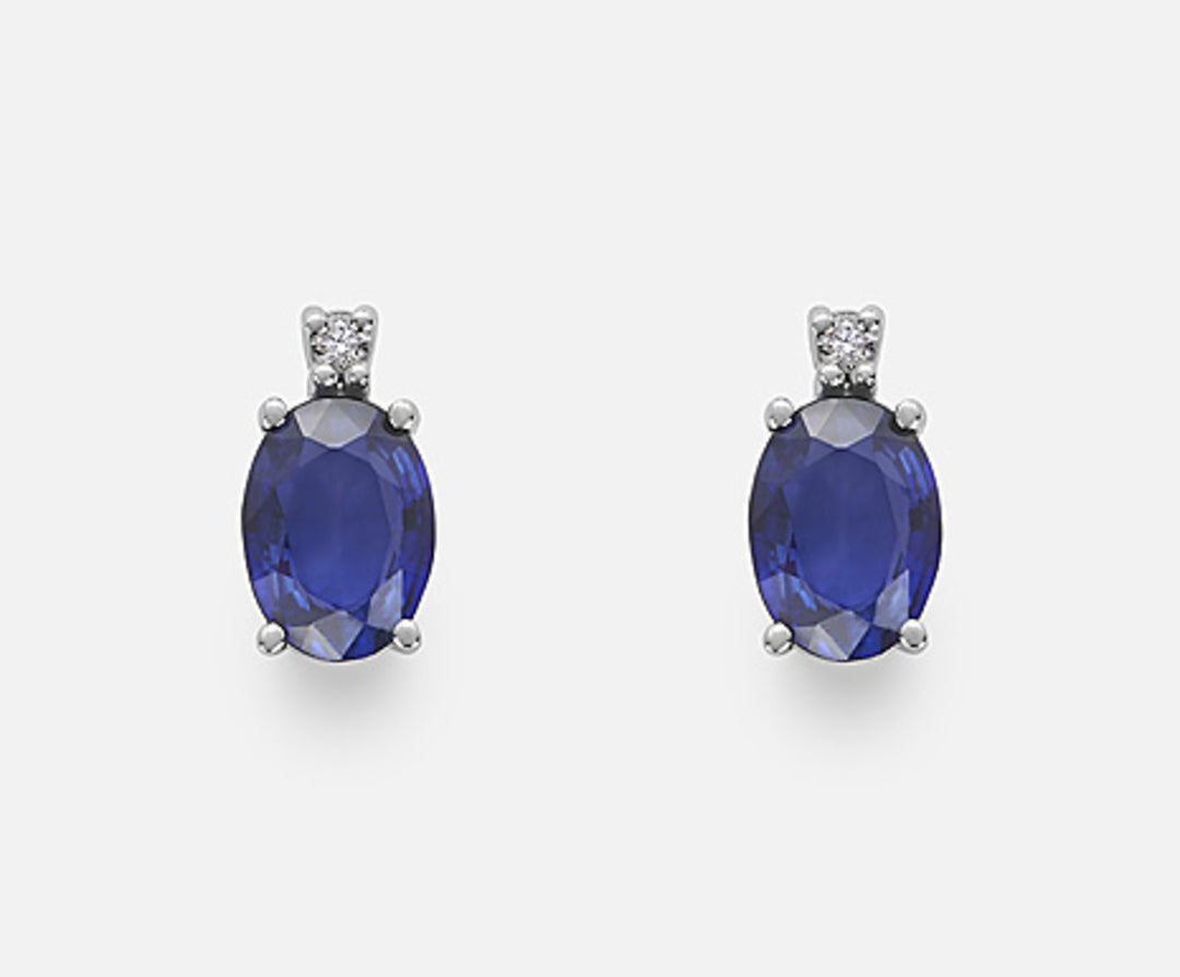 Mikiko or 9k zaffiro ovale 7x5 ct.1,60 diam. ct.0,03 MO5024R4ZFD