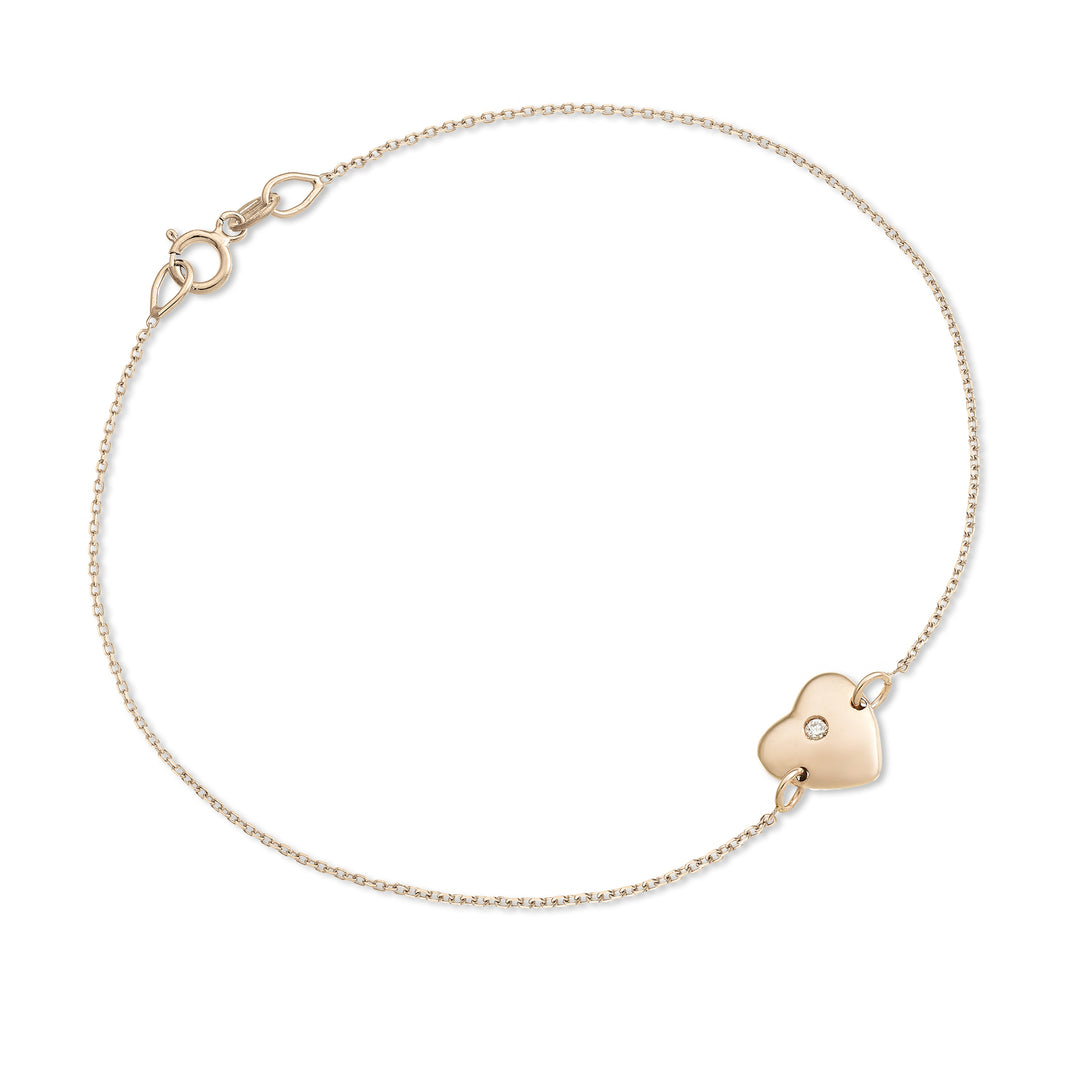 Nihama br 18k cuore ct.0,01 oro rosa NB5039O3BR001