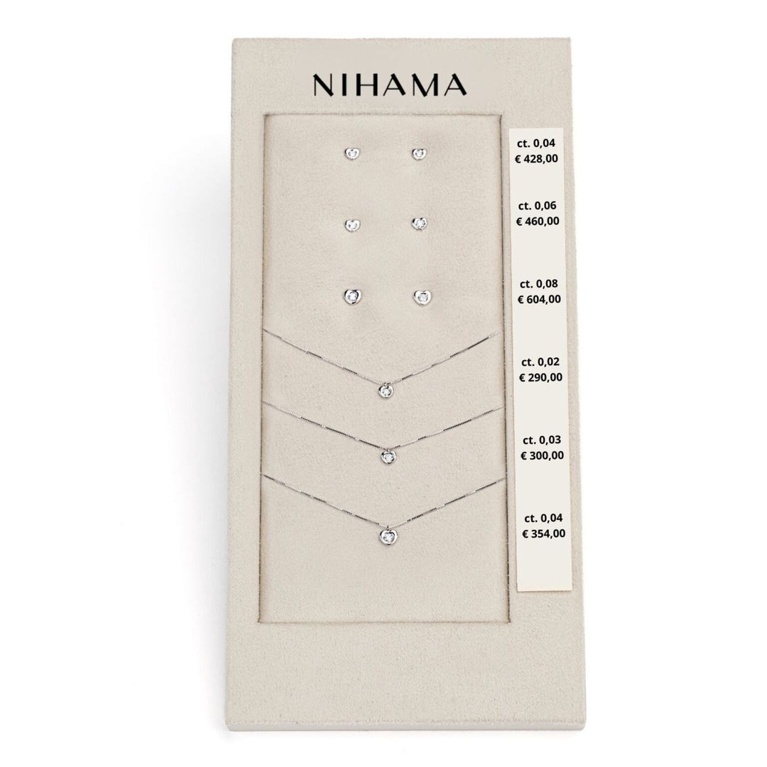 Nihama pacchetto cl d5124 + or o5106 cuore 18kt 0,02-0,03-0,06 / 0,04-0,06-0,08 N.LIGHTBOX.65