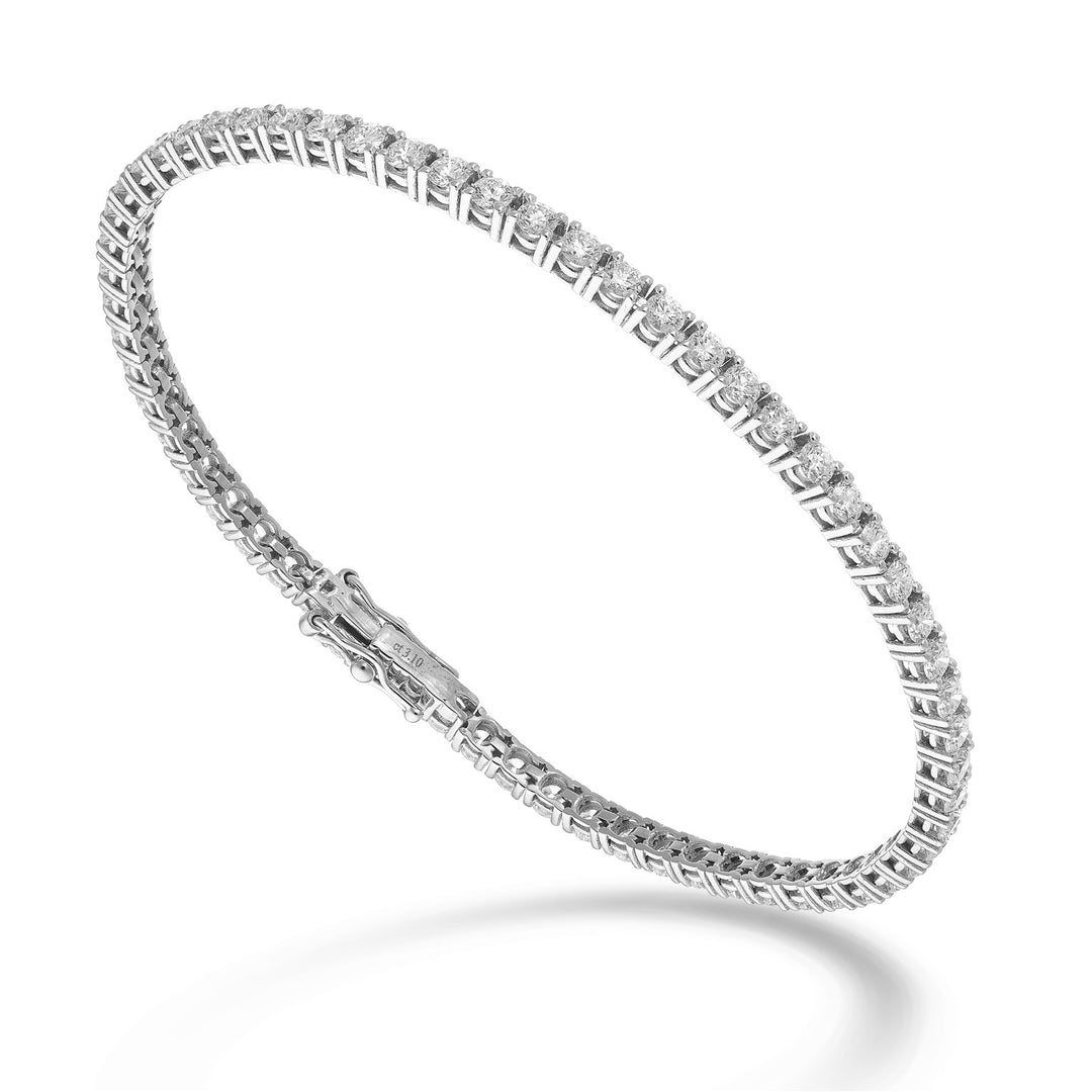 World Diamond Group bracciale tennis cast. filo light ct 0,01 cad BTF800D0011-175-26117110143