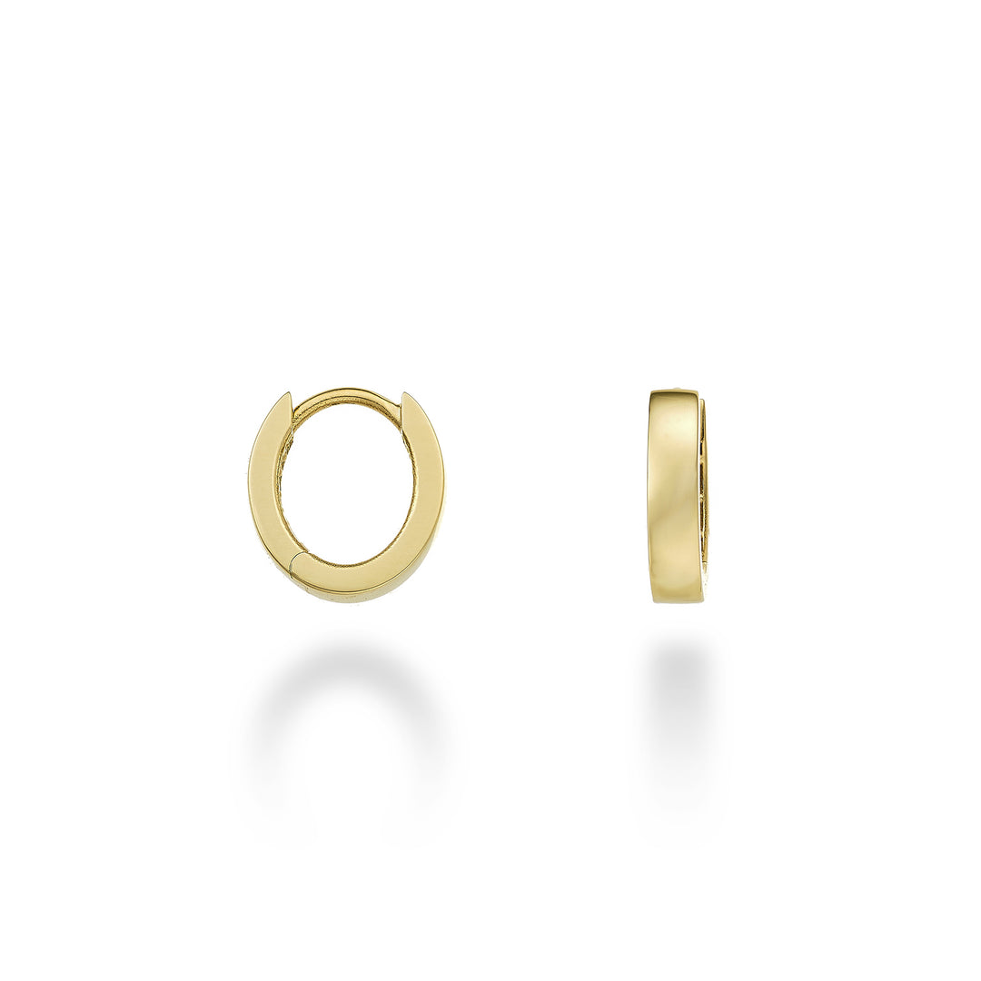 Nihama or 18k ovale oro giallo diam. int. 0,90x0,70 cm NO5097O1OVALE