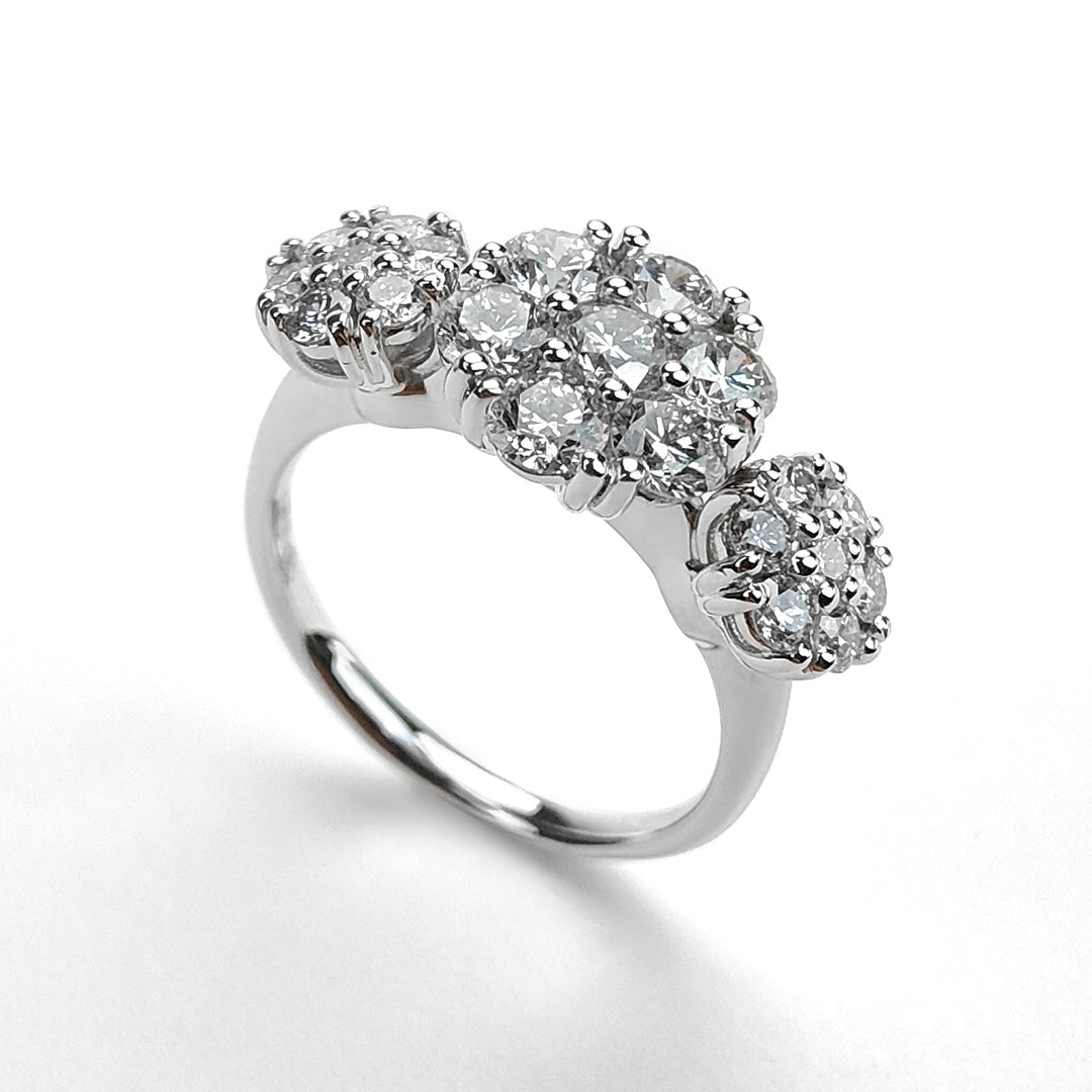 Golay anello trilogy multipietra scalare 7 stone ATRMPS484D-24254110114