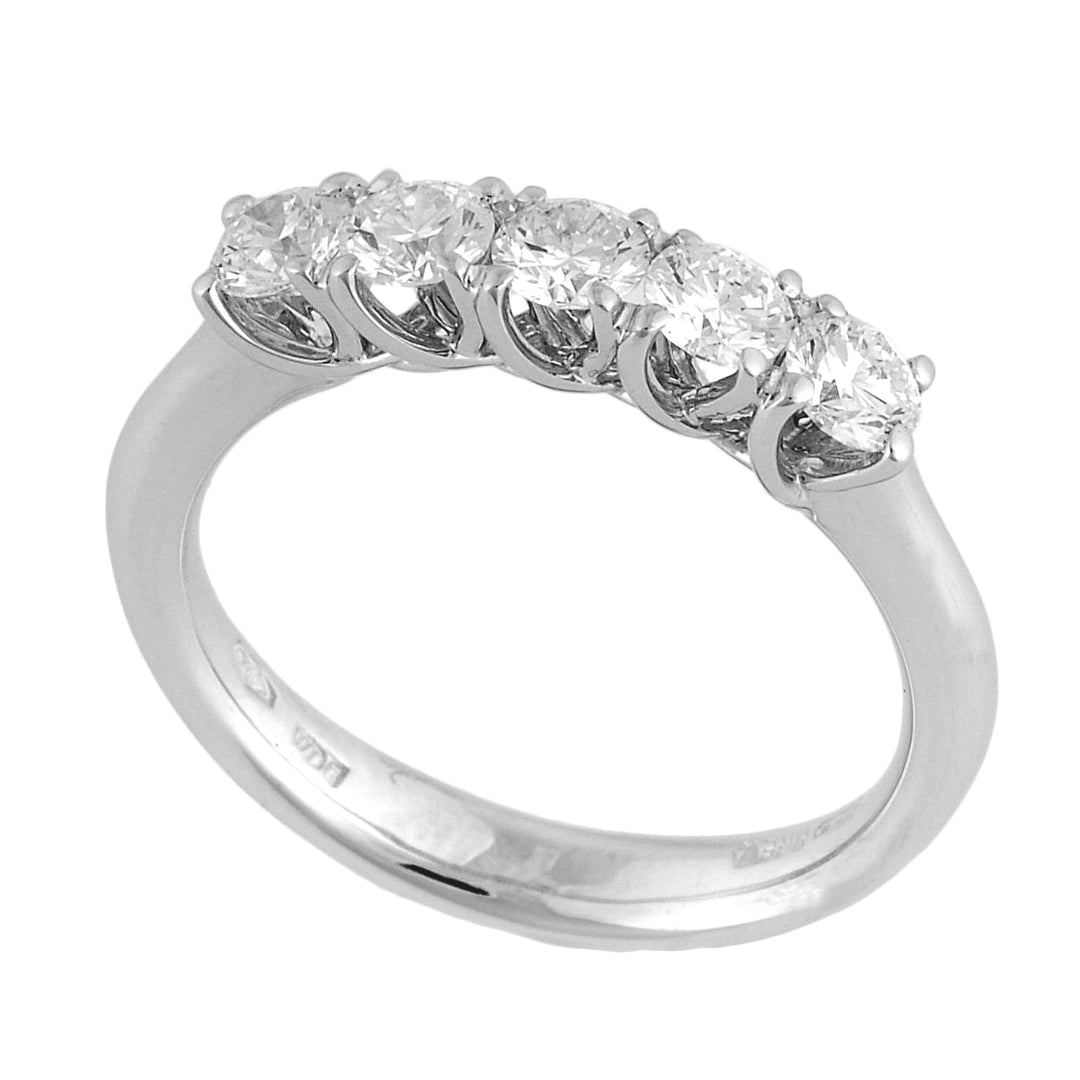 Golay anello grace riviera scalare 5 pietre tot ct.0,56 ABTRE1548-16064110045