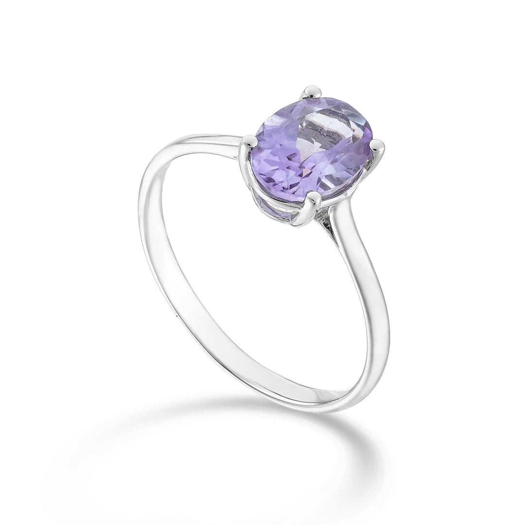 Nihama an 18k ametista ovale 8x6 ct.1,10 NA5172O4AMET