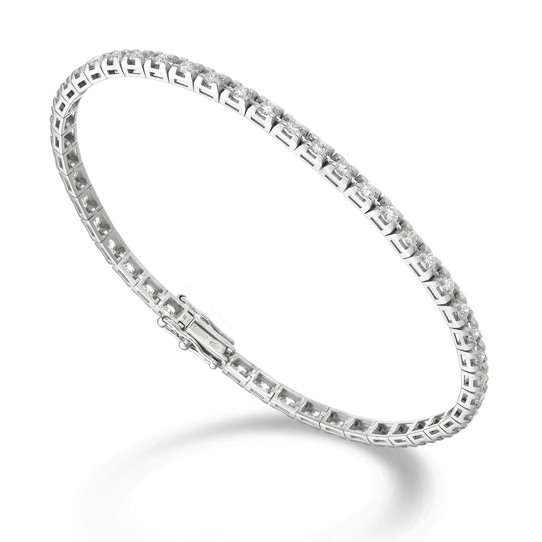 World Diamond Group bracciale tennis cast. piramide light ct 0,02 cad BTP801D0018-170-26012110167