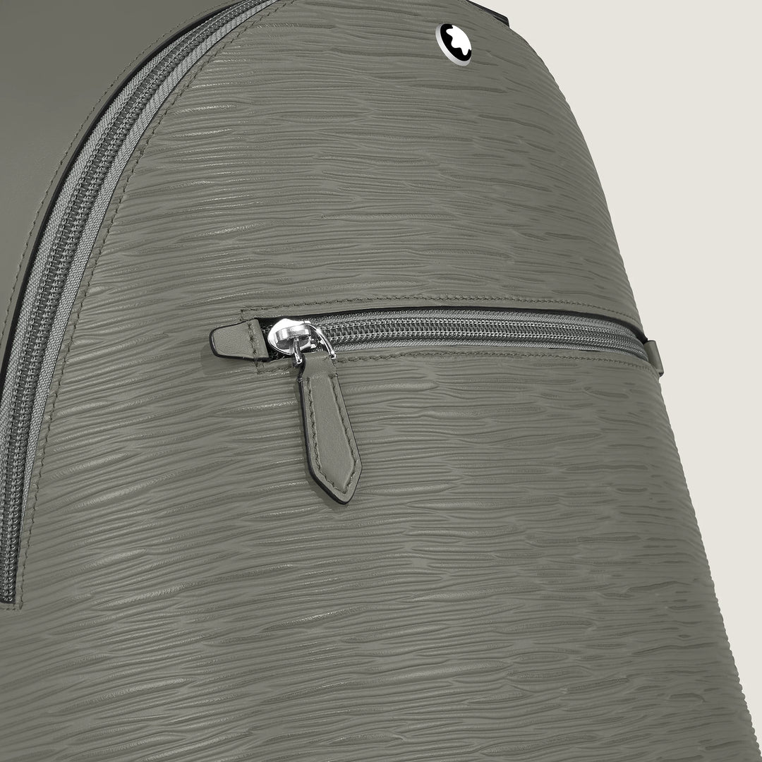 Montblanc zaino mini 4810 grigio medio 199326