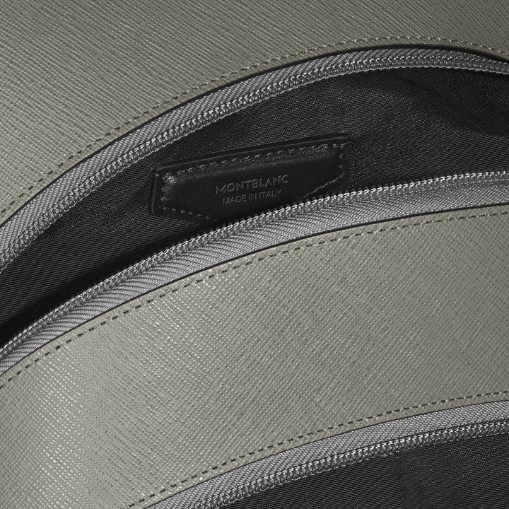Montblanc zaino medio con 3 scomparti Sartorial grigio medio 199360