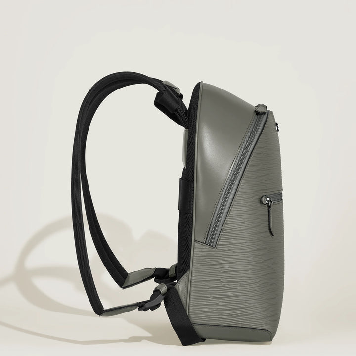 Montblanc zaino mini 4810 grigio medio 199326