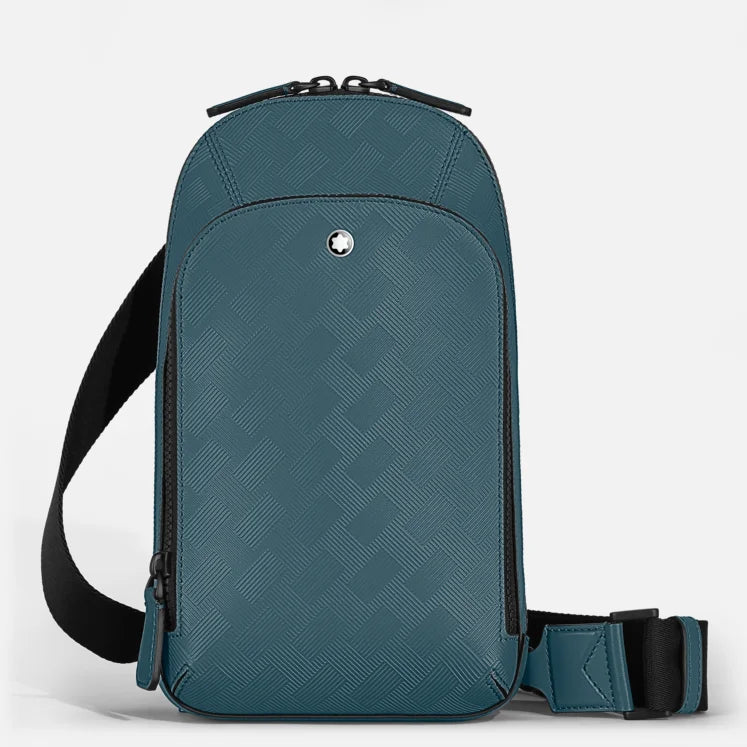 Montblanc borsa a tracolla Extreme 3.0 blu avio 198863
