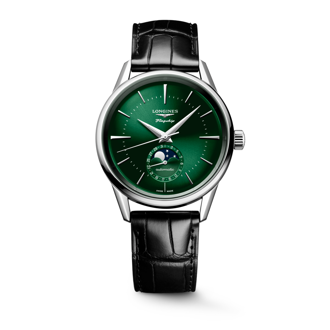 LONGINES – FLAGSHIP HERITAGE MOONPHASE – L4.815.4.02.2