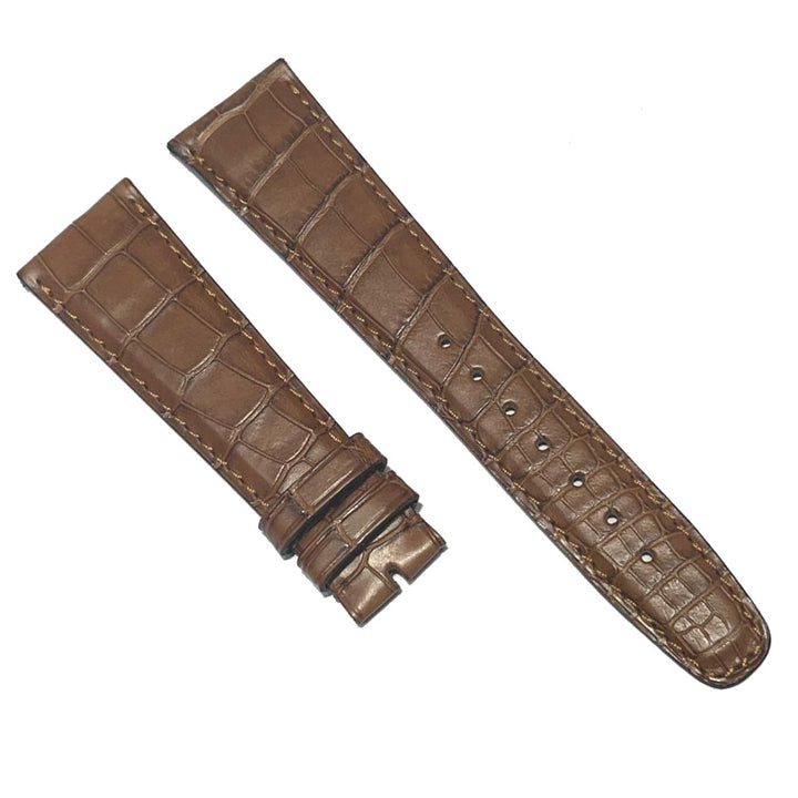 IWC spezzoni cinturino standard alligatore marrone opaco 22/16 per fibbia Ardiglione IWA00947 22/16