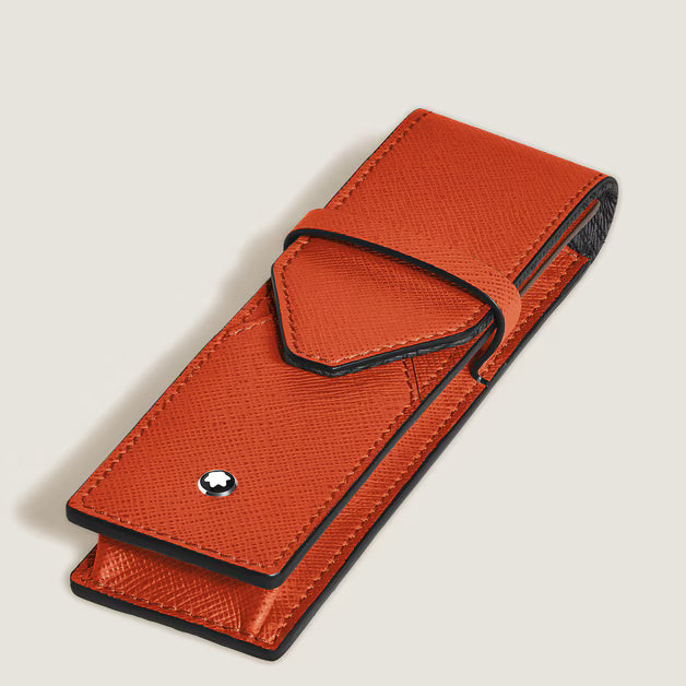 Montblanc astuccio per 2 Strumenti da scrittura Envelope mandarino 221474
