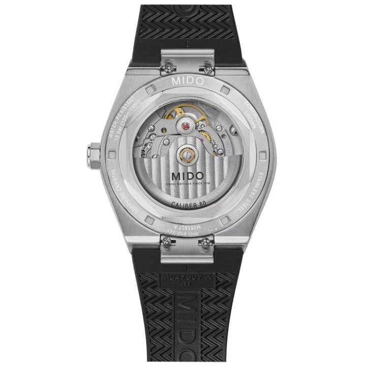 Mido orologio Multifort 8 One Crown nero 40mm automatico acciaio M055.507.17.051.00