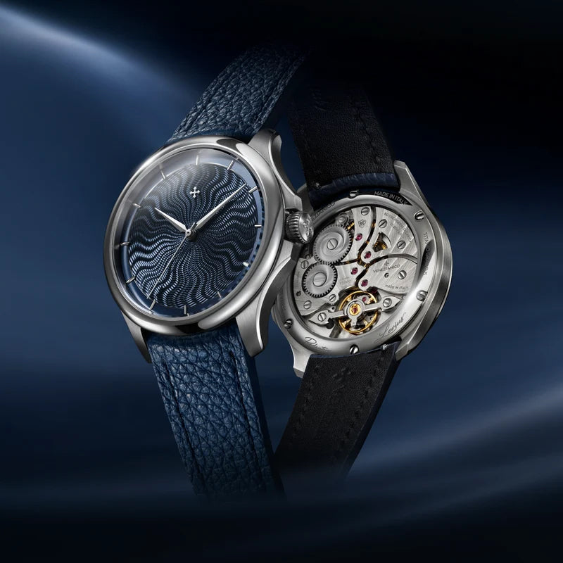 Venezianico Redentore Levius 38mm blue automatic titanium 1521500