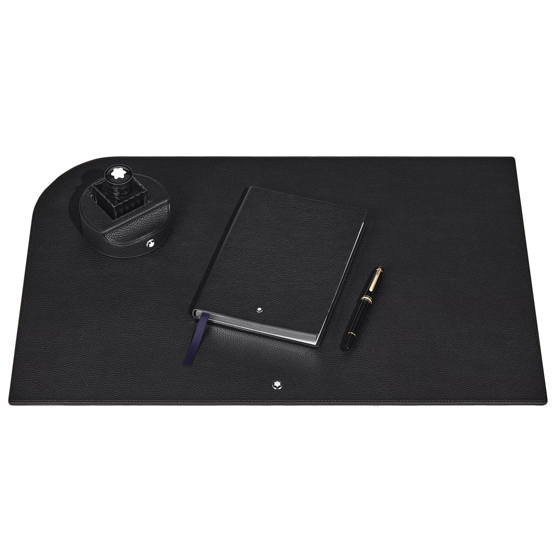 Montblanc Sottomano pelle con grana nero 222608