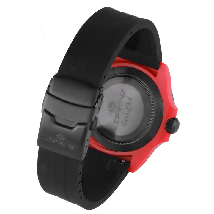Lorenz orologio Ocean Club Red Coral 40mm nero quarzo 030268CC