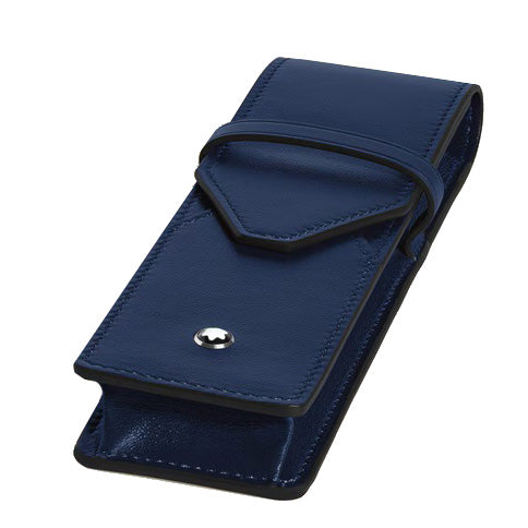 Montblanc astuccio per 2 strumento da scrittura Envelope blu inchiostro 221366