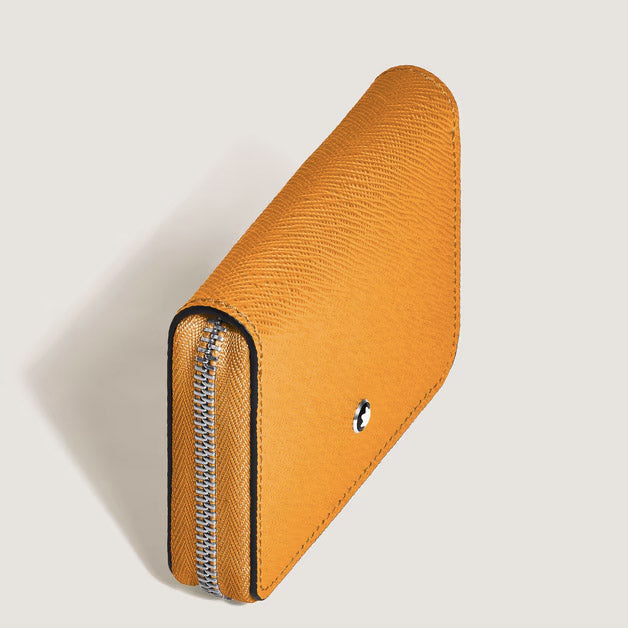 Montblanc portafoglio 2 tasche mini Sartorial zafferano 221504