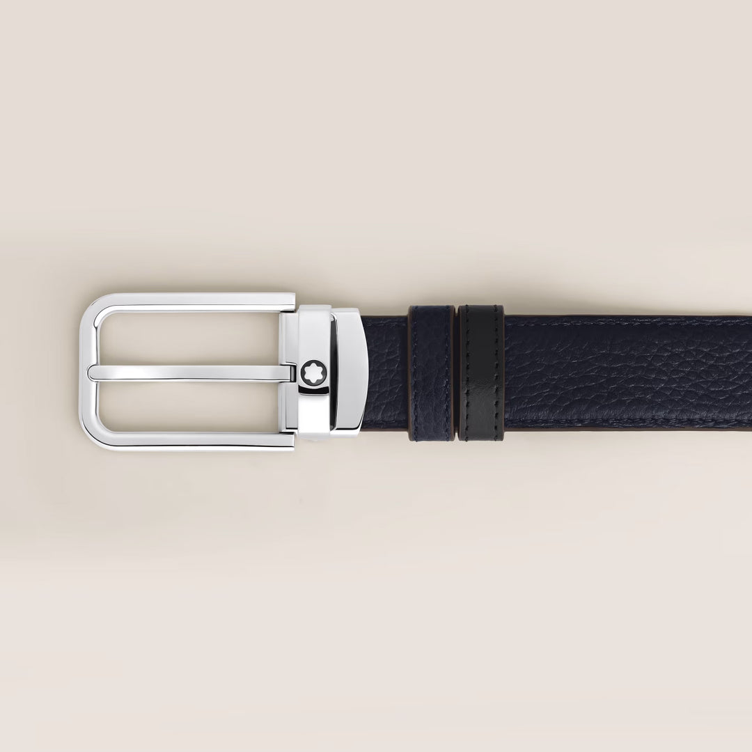 Montblanc cintura reversibile Meisterstück pelle sartorial 30 mm 223411