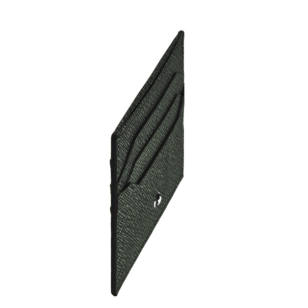 Montblanc portacarte 6 tasche sartorial tweed kaki 220390